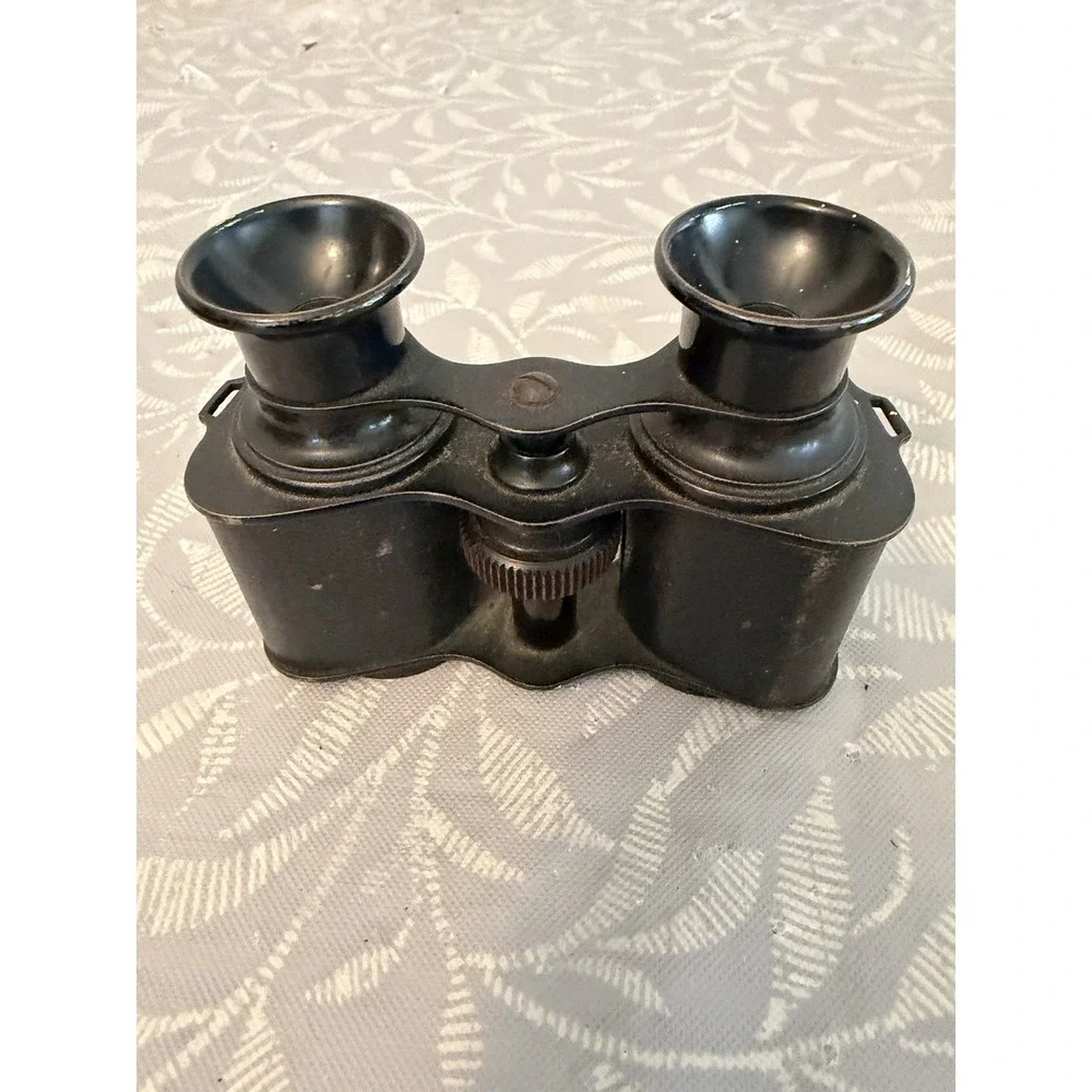 Prisma Paris Binoculars Unisex OS Black Good Antique Compact Opera Glasses